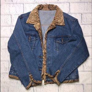 🔹Tasha Polizzi for T.P. Saddleblanket & Co. Jean Jacket